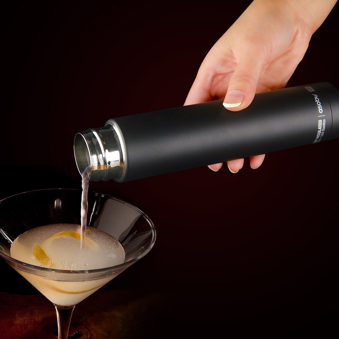 Термос SKINNY MINI, 230 мл, черный-14