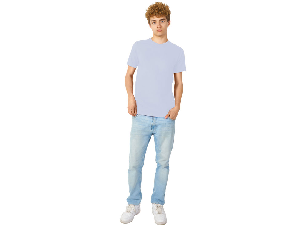 Футболка Heavy Super Club мужская, небесно-голубой-3