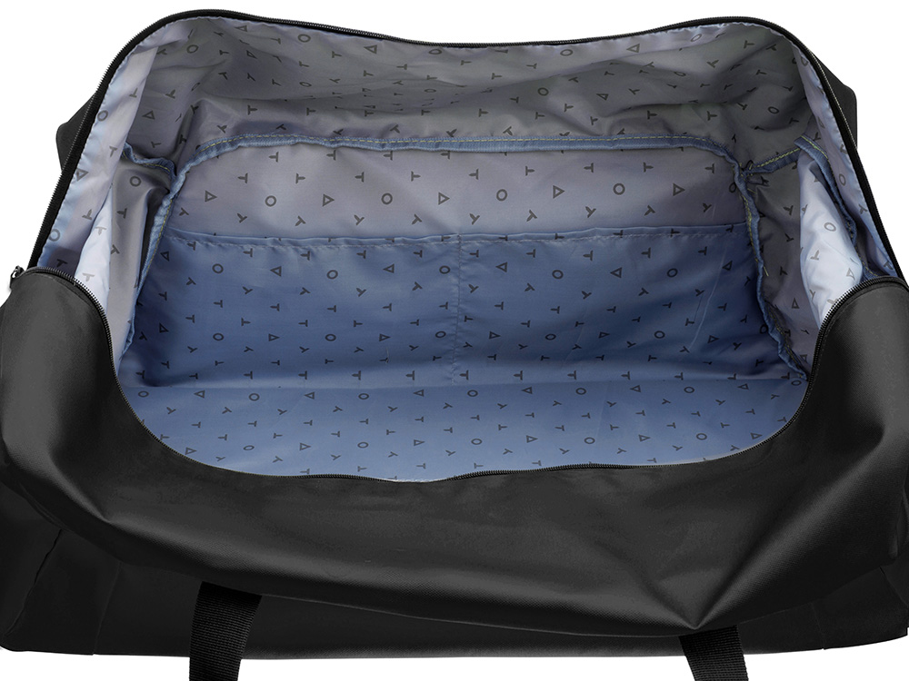 Сумка дорожная TORBER Mobi, чёрная, полиэстер 900D с PU покрытием, 65 х 37 х 34 см-5