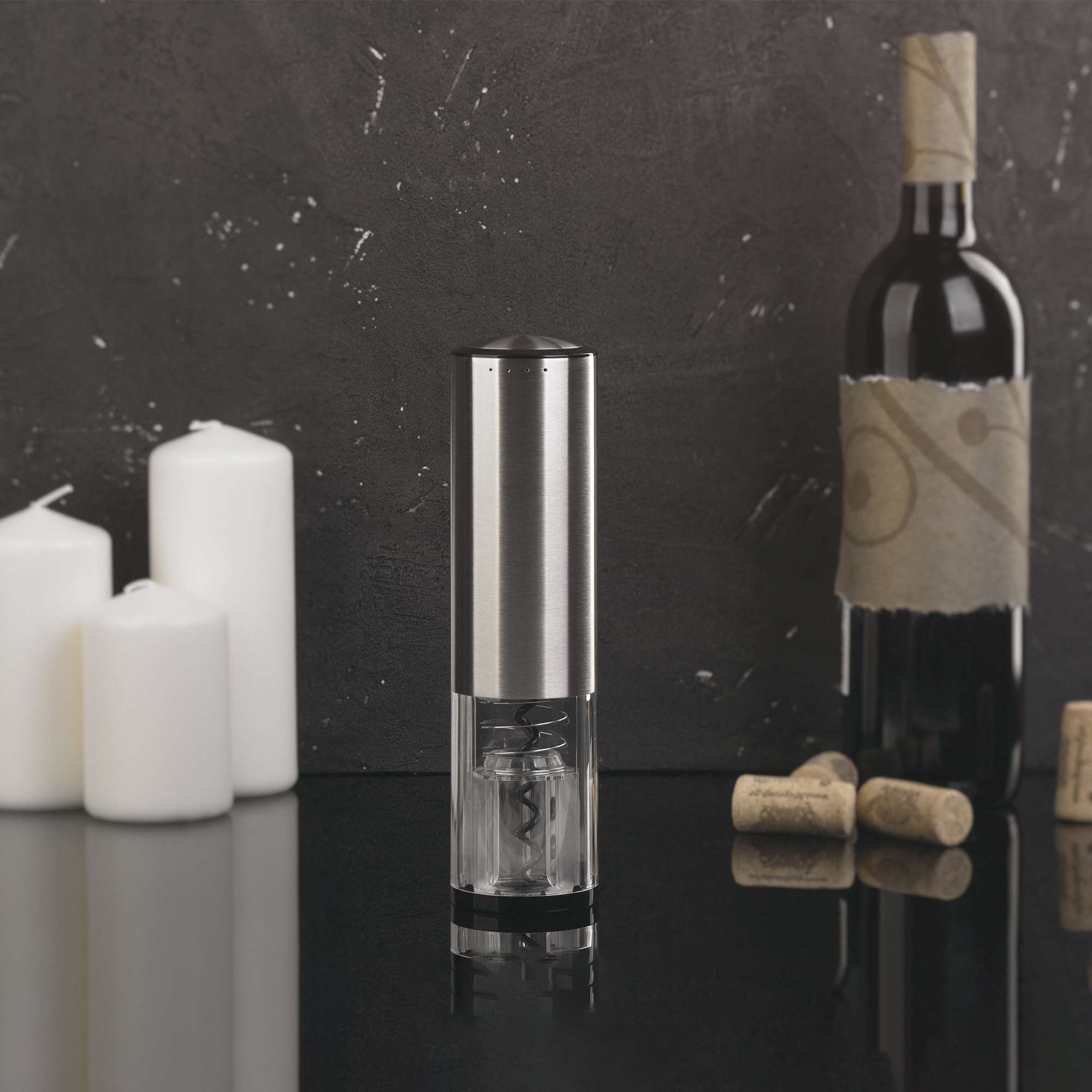 Штопор автоматический "Сомелье" с батареей, 500 mAh-2