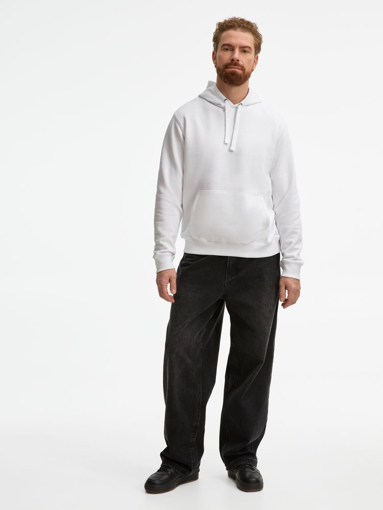 Толстовка унисекс Spencer, белая-3