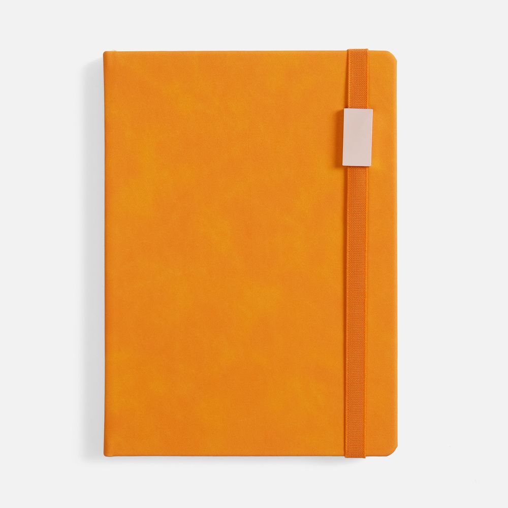 Ежедневник Urban Metal, недатированный, оранжевый-1