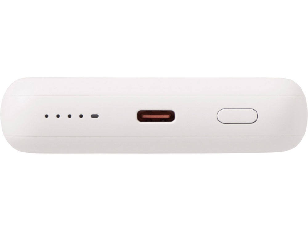 Магнитный внешний беспроводной аккумулятор Polarix, QC/PD, 10000 мАч, слоновая кость-5