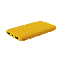 Внешний аккумулятор Bplanner Power 2 ST, софт-тач, 10000 mAh (Желтый)
