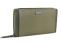 Кошелёк женский BUGATTI Sina, зеленый, воловья кожа/полиэстер, 19х3х11 см