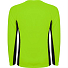 Спортивная футболка SHANGHAI L/S мужская, Флуоресцентный зеленый/Черный
