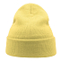 Шапка вязаная  двойная Wind-S, светло-желтый