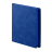 Ежедневник недатированный Solas, формат А5, с магнитом синий ройал, кремовый блок  в линейку, синий ройал