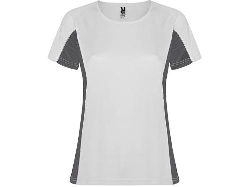 Футболка Shanghai женская, белый/графитовый