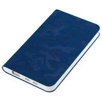 Универсальный аккумулятор "Tabby" (5000mAh), синий, 7,5х12,1х1,1см, синий