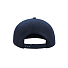 Бейсболка SNAP BACK, 6 клиньев, пластиковая застежка, темно-синий