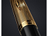 Перьевая ручка Parker 51 DELUXE BLACK GT, перо: F, цвет чернил: black, в подарочной упаковке.