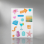 Сет объемных стикеров из эпоксидной смолы, А5