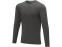 Ponoka мужская футболка из органического хлопка, длинный рукав, storm grey