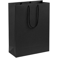 Пакет бумажный Porta XL, черный Пакет бумажный Porta XL, черный