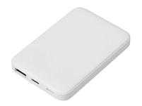Внешний аккумулятор Simp, 5000 мАч, белый