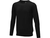 Пуловер «Merrit» с круглым вырезом, мужской, цвет: черный