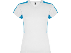 Футболка Suzuka женская, белый/бирюзовый