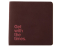 ЕЖЕДНЕВНИК недатированный А5- MEGAPOLIS FLEX QUATTRO (БОРДОВЫЙ) с УФ-печатью