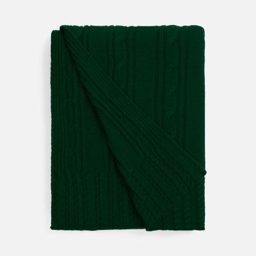 Плед Remitti, темно-зеленый (хвойный)