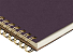 Бизнес тетрадь на гребне А5 Pragmatic, 60 листов в клетку, фиолетовый