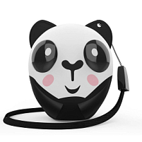 Беспроводная колонка HIPER ZOO Vicky, Panda, белый, черный