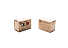 Держатель и брелок для ключей двойной Mini Duo Sparrow, Белый/зелёный