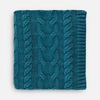 Плед Hygge, темно-зеленый