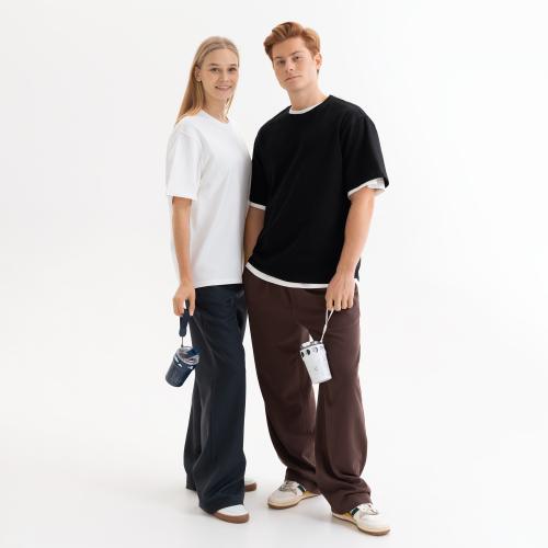 Футболка унисекс RUST, 240 гр., черная