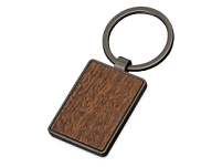 Брелок из темного металла и дерева Timber, черный/темно-коричневый Брелок из темного металла и дерева Timber, черный/темно-коричневый