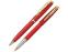 Набор Pierre Cardin PEN&PEN: ручка шариковая + роллер. Цвет - красный. Упаковка Е.