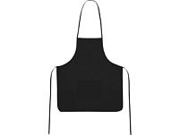 Фартук, черный, плотность 80г/м2 Фартук, черный, плотность 80г/м2