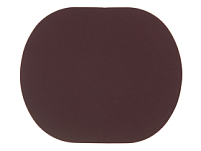 ПАТЧ ОВАЛ soft-touch (коричневый ) 6,0 х 5,0 см