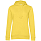 Толстовка с капюшоном женская BNC Inspire (Organic), желтая