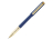 Ручка пластиковая шариковая Parliament, 0,7 мм, синие чернила, темно-синий/золотистый