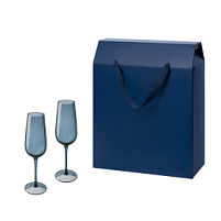 Подарочный набор 2 бокала для шампанского Toscana в большом подарочном пакете Подарочный набор 2 бокала для шампанского Toscana в большом подарочном пакете