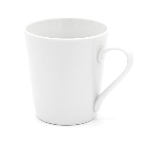 Кружка фарфоровая 300 см3 Классик (7С0048Ф34), Белый