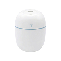 Светодиодный USB увлажнитель Egg с подсветкой, Белый