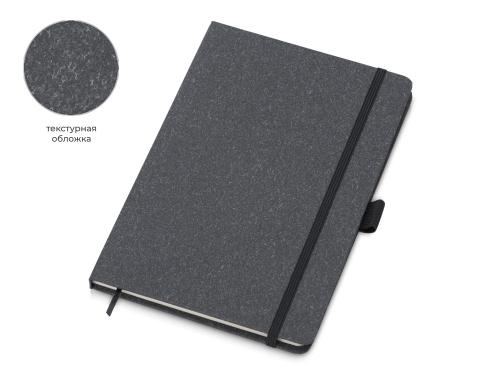 Блокнот А5 Snow Hard твердая обложка, 80 листов 70 гр/м2, черный