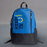 Рюкзак водостойкий "PULL", синий/чёрный, 45 x 28 x 11 см, 100% полиэстер 300D+600D, синий, черный