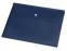 Папка-конверт А4 с кнопкой, синий