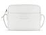 Сумка кросс-боди женская BUGATTI Elsa, белая, воловья кожа/полиэстер, 19х5,5х14 см