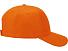 Бейсболка Mix 5-ти панельная 180 гр, оранжевый
