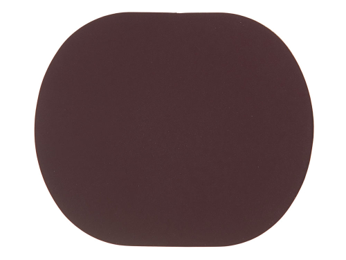 ПАТЧ ОВАЛ soft-touch (коричневый ) 6,0 х 5,0 см