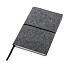 Блокнот в мягкой обложке из переработанного фетра (стандарт GRS), А5