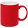 Кружка Promo Soft с покрытием софт-тач, ярко-красная