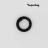 Карабин-кольцо Ring для обвеса, d=2см (черный)