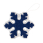 Украшение новогоднее  СНЕЖИНКА, синий