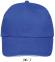 Бейсболка BUFFALO, Синий/ Белый