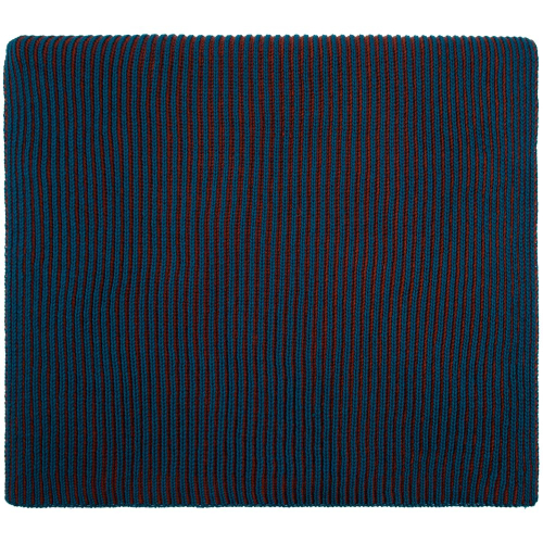 Шарф Nobilis, бирюзовый с терракотовым